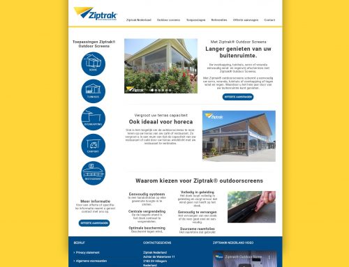 Ziptrak® Nederland – Nieuwe website