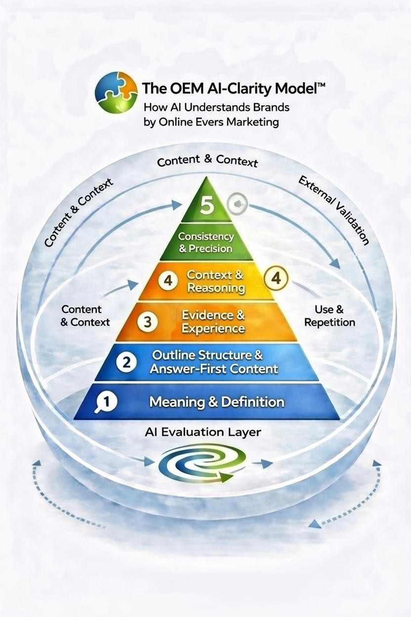 OEM AI Clarity Model – Online Evers Marketing